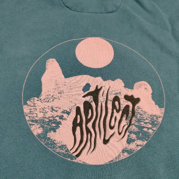 Artilect Studios Pullover Hoodie Womens Size Large Blue 5050 Drip Logo Organic - Picture 9 of 15